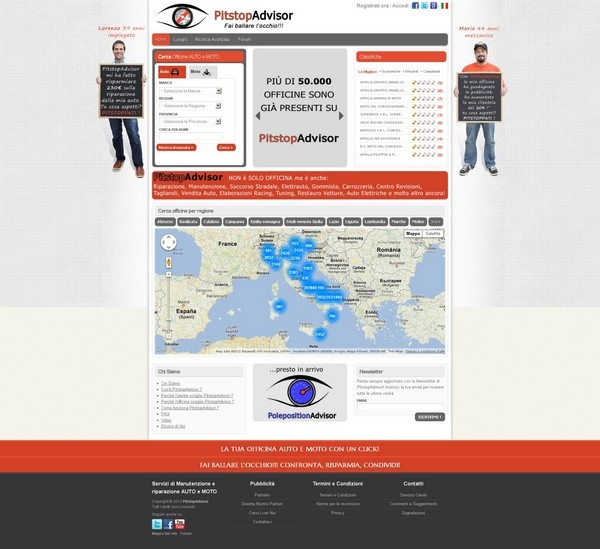 PitstopAdvisor.com, il primo portale italiano per la ricerca dell’officina perfetta