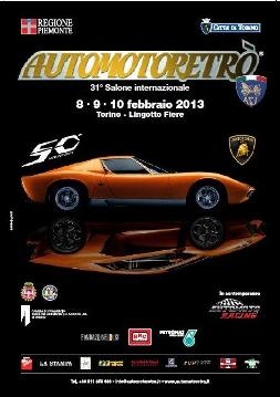 31° Automotoretrò 2013: a Torino 8 -9 -10 febbraio 2013