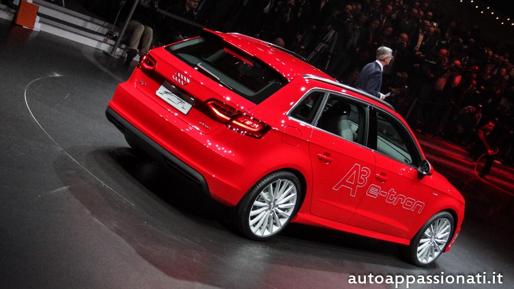 LIVE – Ginevra 2013: Audi A3 e-tron