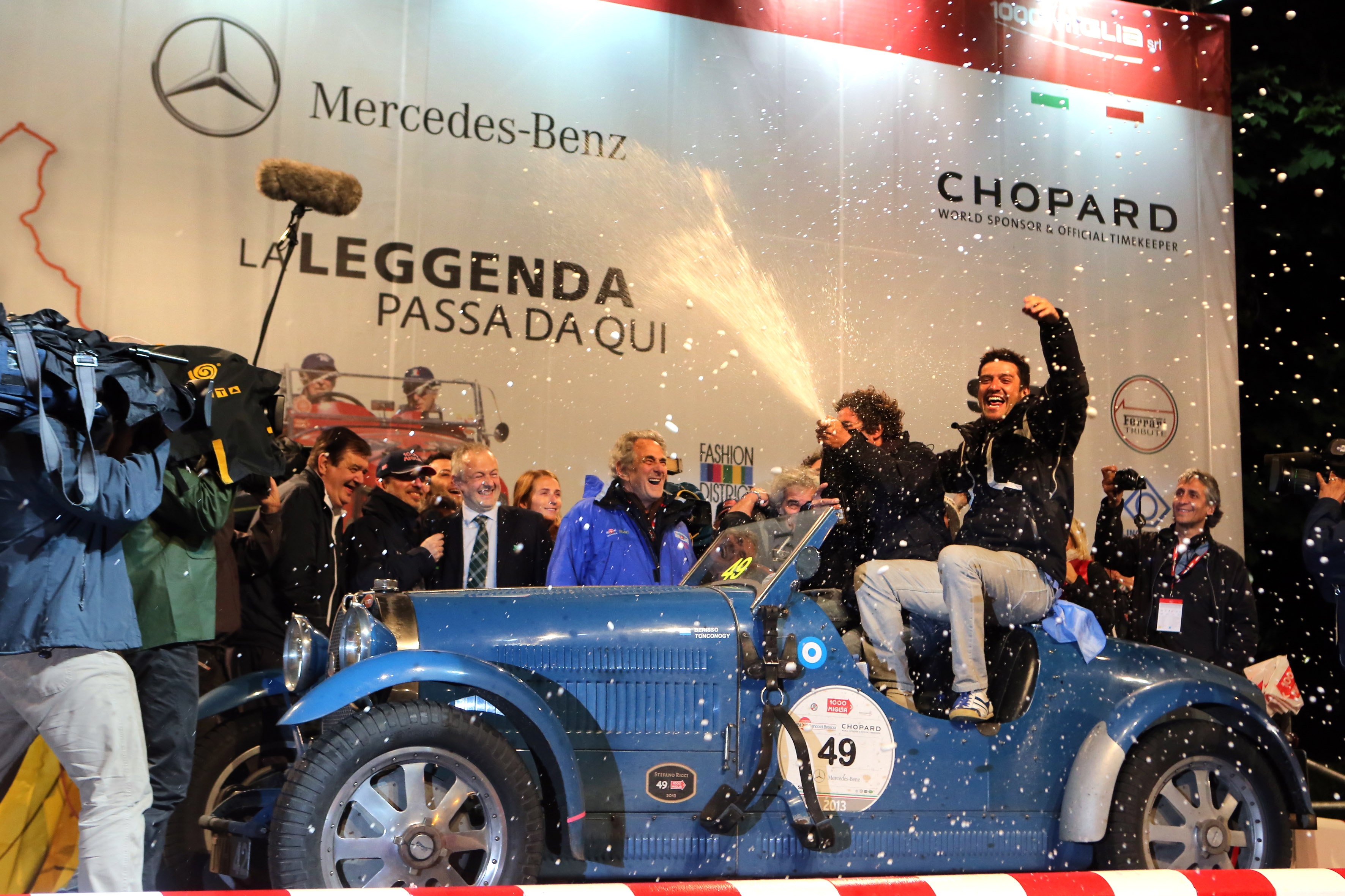 Mille Miglia 2013: trionfa la coppia argentina Tonconogy-Berisso