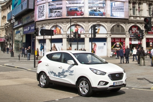Hyundai ix35 Fuel Cell sbarca nel Regno Unito
