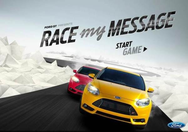 Ford: Race My Message per sfidare gli amici tramite smartphone