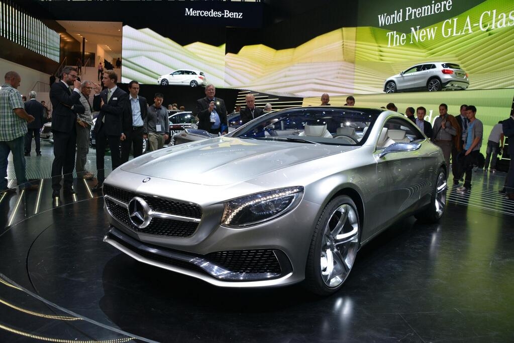 LIVE – Mercedes-Benz Concept Classe S Coupé al Salone di Francoforte
