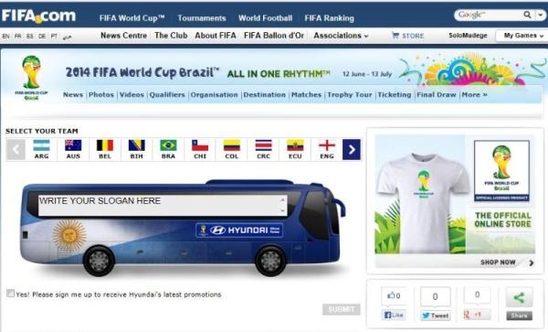Be There With Hyundai: al via il contest per creare lo slogan della Nazionale ai Mondiali FIFA 2014