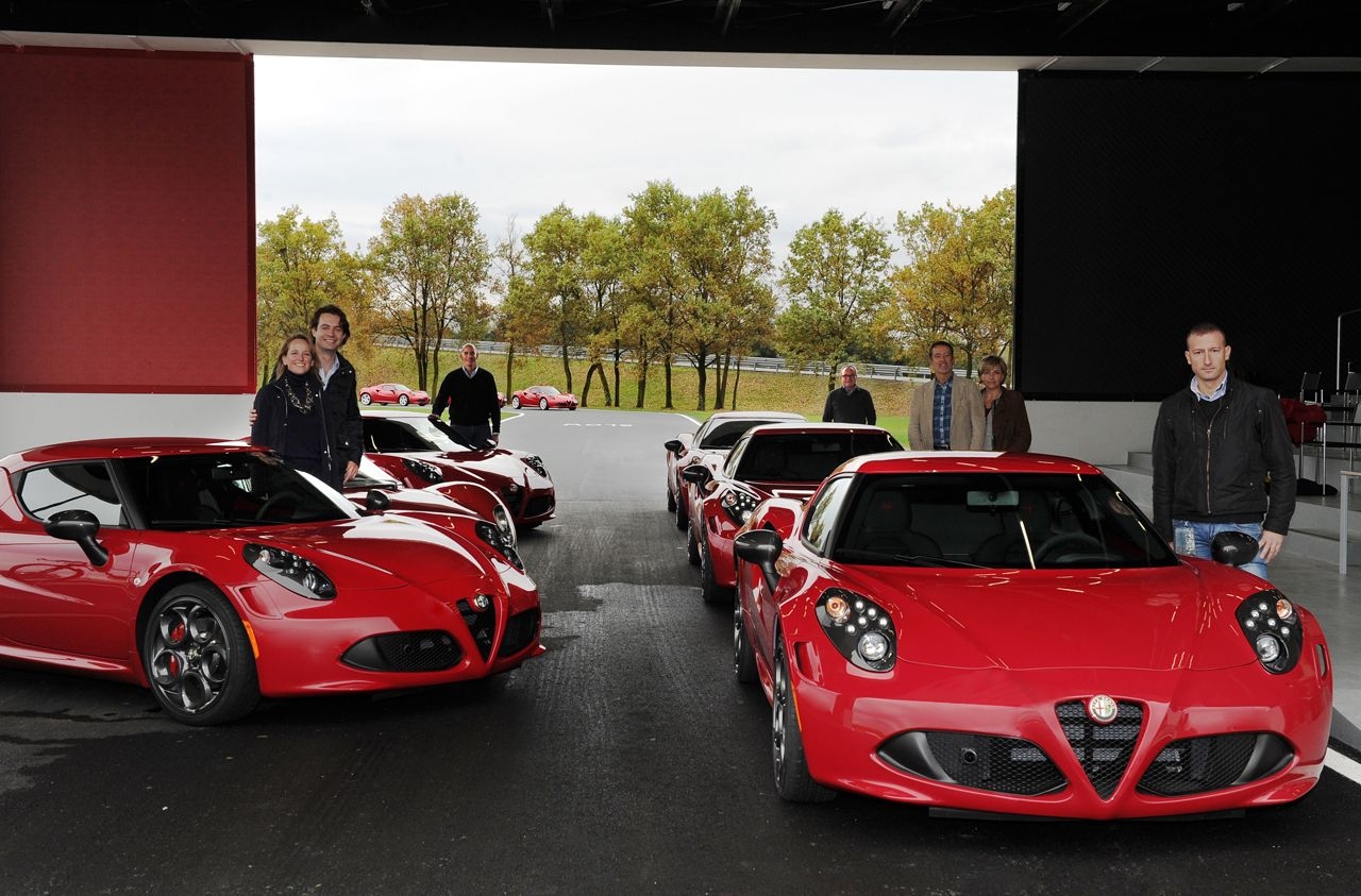 Consegnati i primi esemplari europei dell’Alfa Romeo 4C ‘Launch Edition’