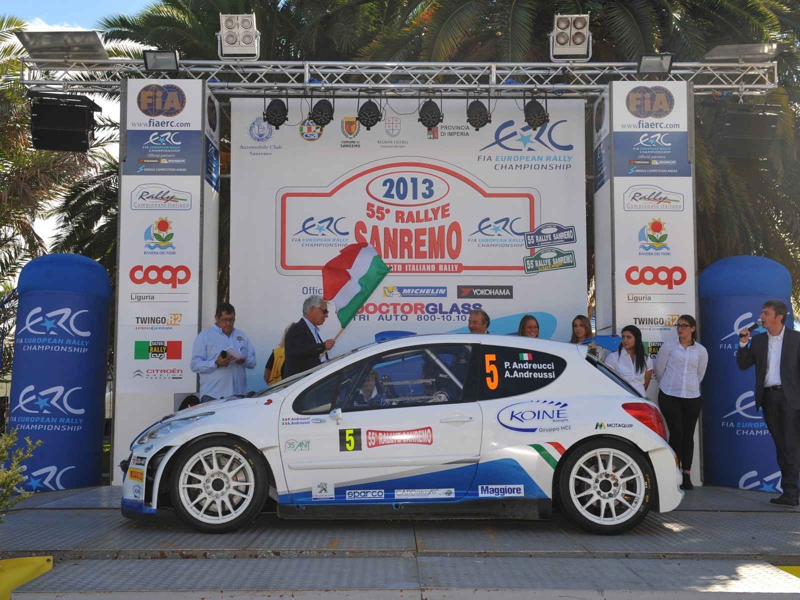 Peugeot è Campione d’Italia Costruttori Rally 2013