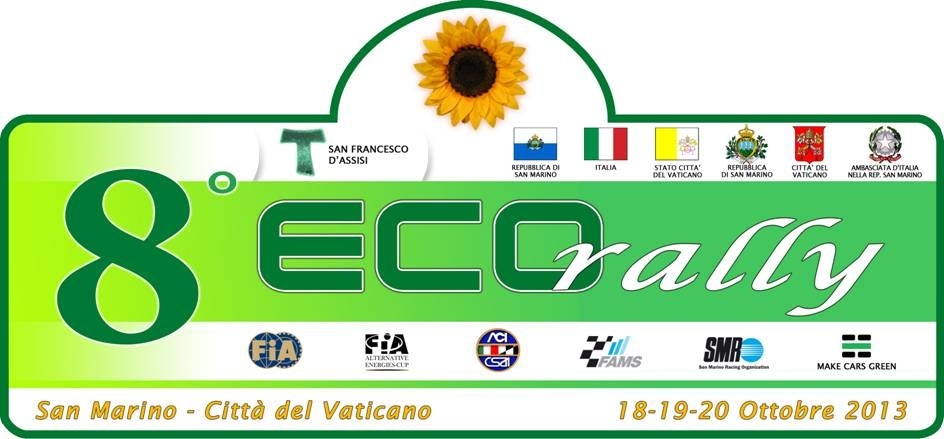8° Ecorally San Marino – Vaticano e 5° Ecorally Press: dal 18 al 20 ottobre 2013