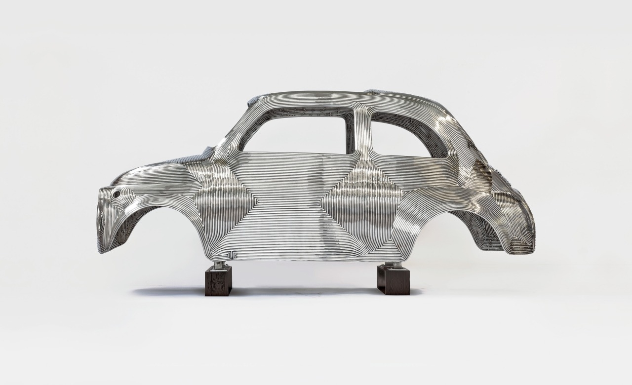 Fiat 500 protagonista della mostra ‘In Reverse’ di Ron Arad alla Pinacoteca Agnelli