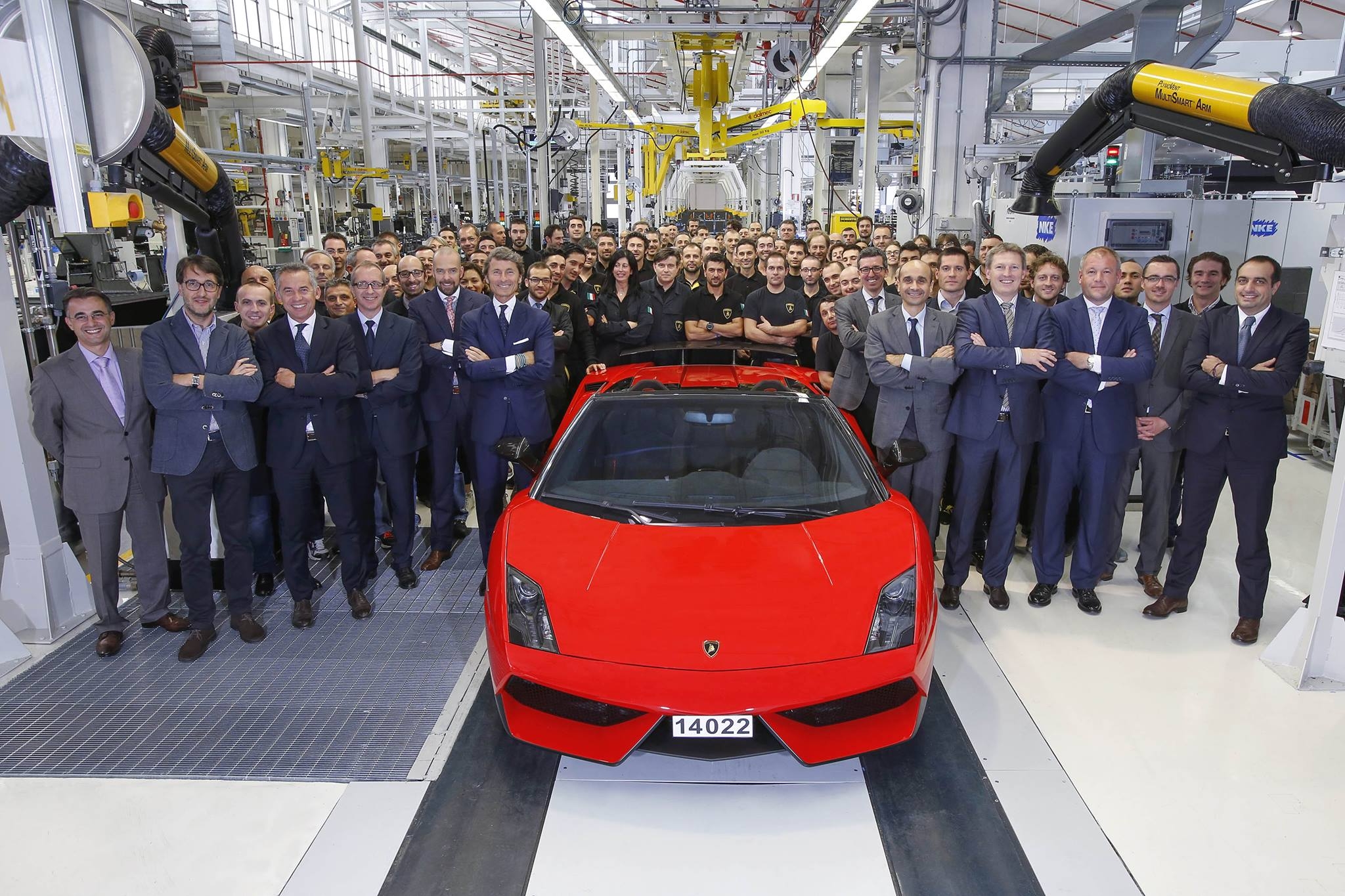 L’ultima Lamborghini Gallardo ha lasciato la linea di produzione