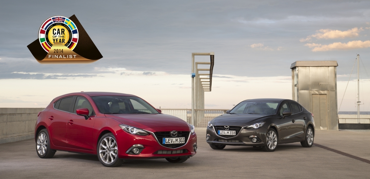 Mazda3 entra nella lista delle finaliste del Car of the Year 2014