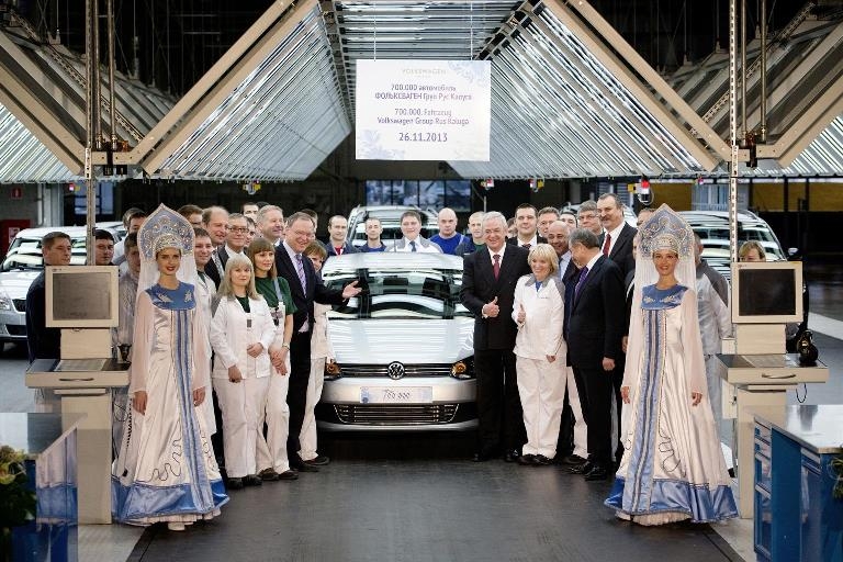 Volkswagen: 700.000 vetture prodotte a Kaluga