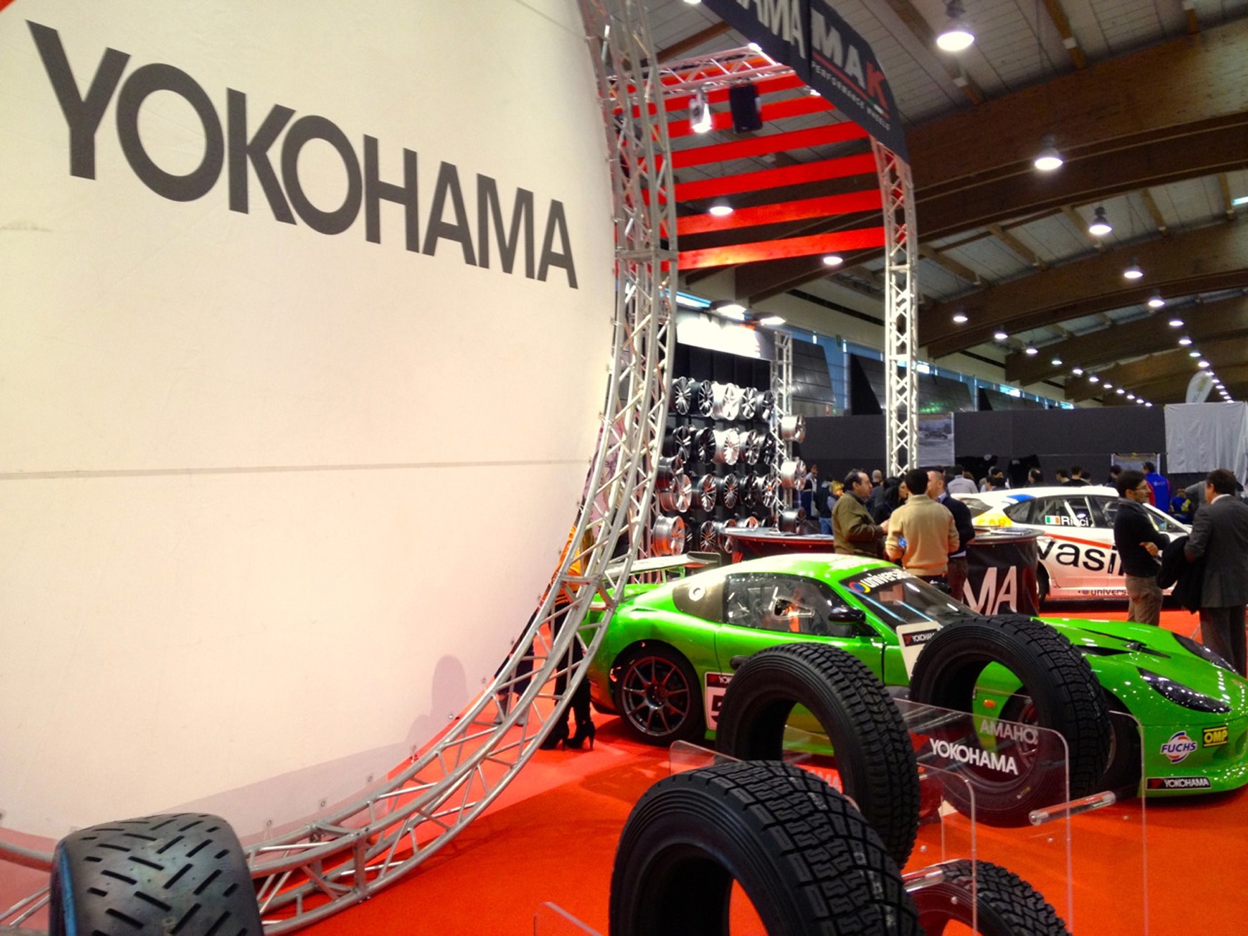 Yokohama al MotorCircus 2014 di Brescia