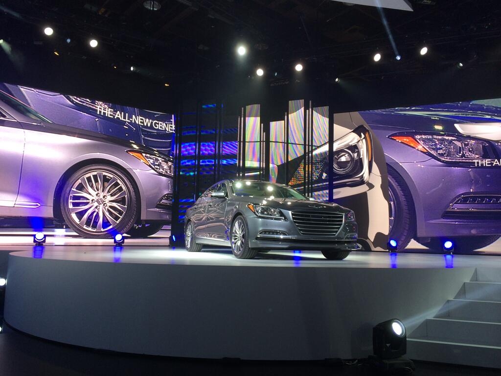 La nuova Hyundai Genesis debutta al Detroit Motor Show