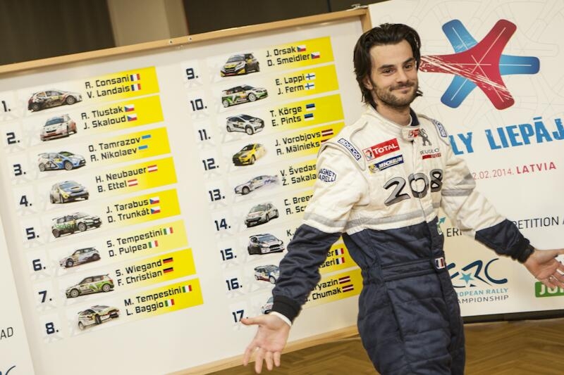 E.R.C. – Qualifying stage al Rally Liepaja