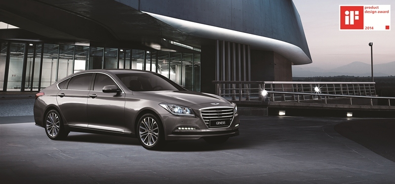 Nuova Hyundai Genesis premiata con l’International Forum Product Design Award 2014