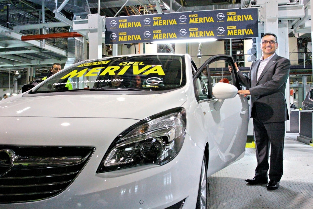 Opel Meriva: al via la produzione a Saragozza