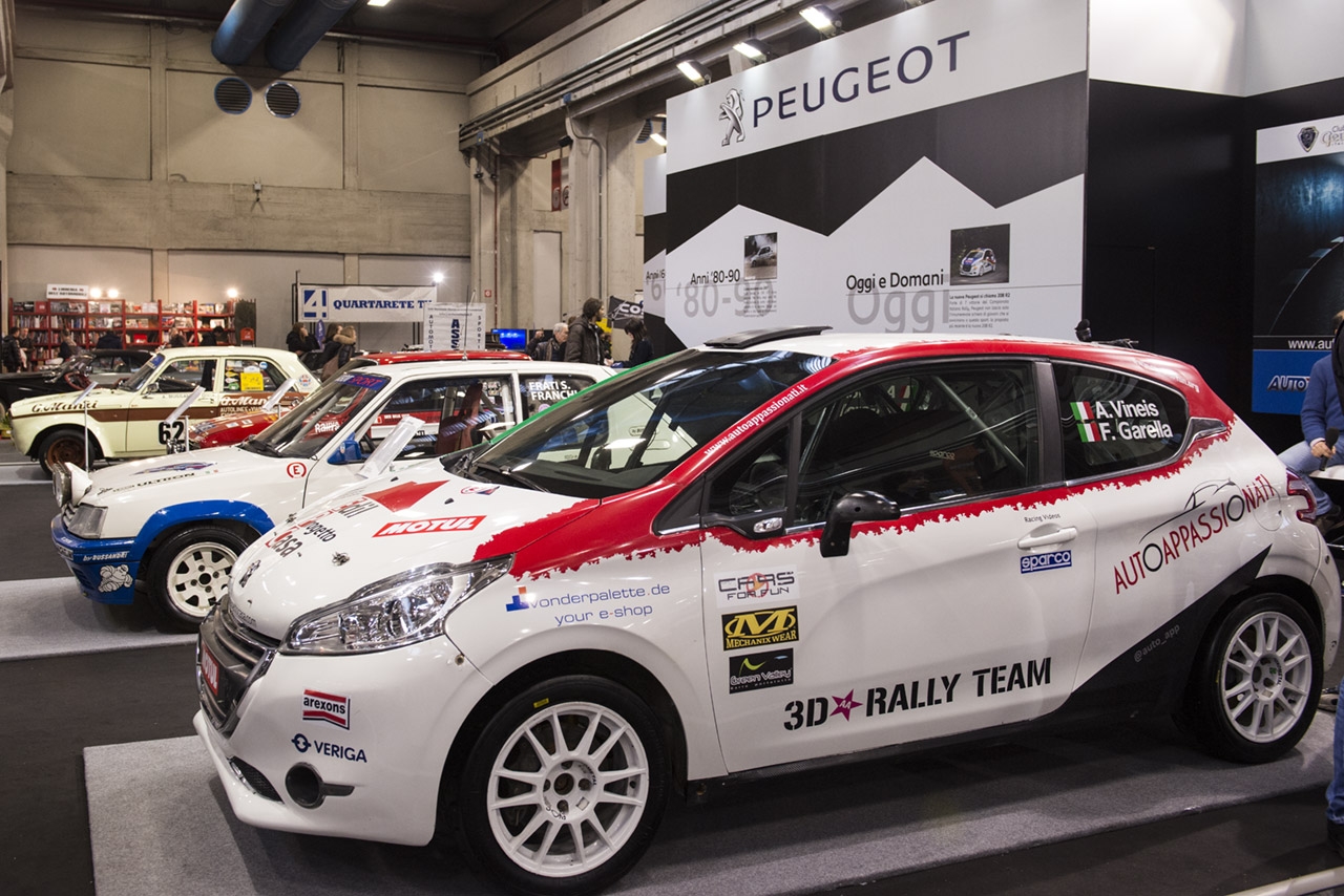Peugeot ad Automotoretrò 2014 a Torino