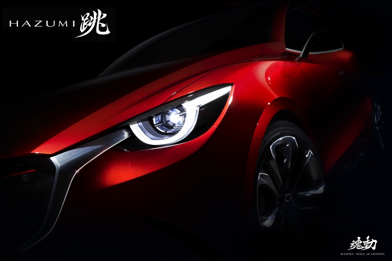 Ginevra 2014, Mazda svela il concept Hazumi