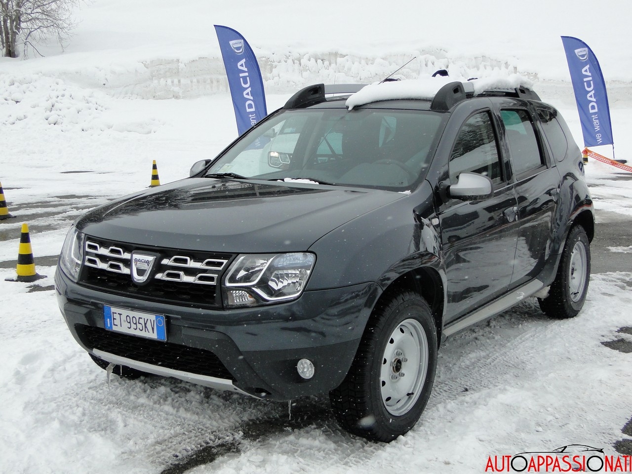 Prova Dacia Duster 2014 sulla neve