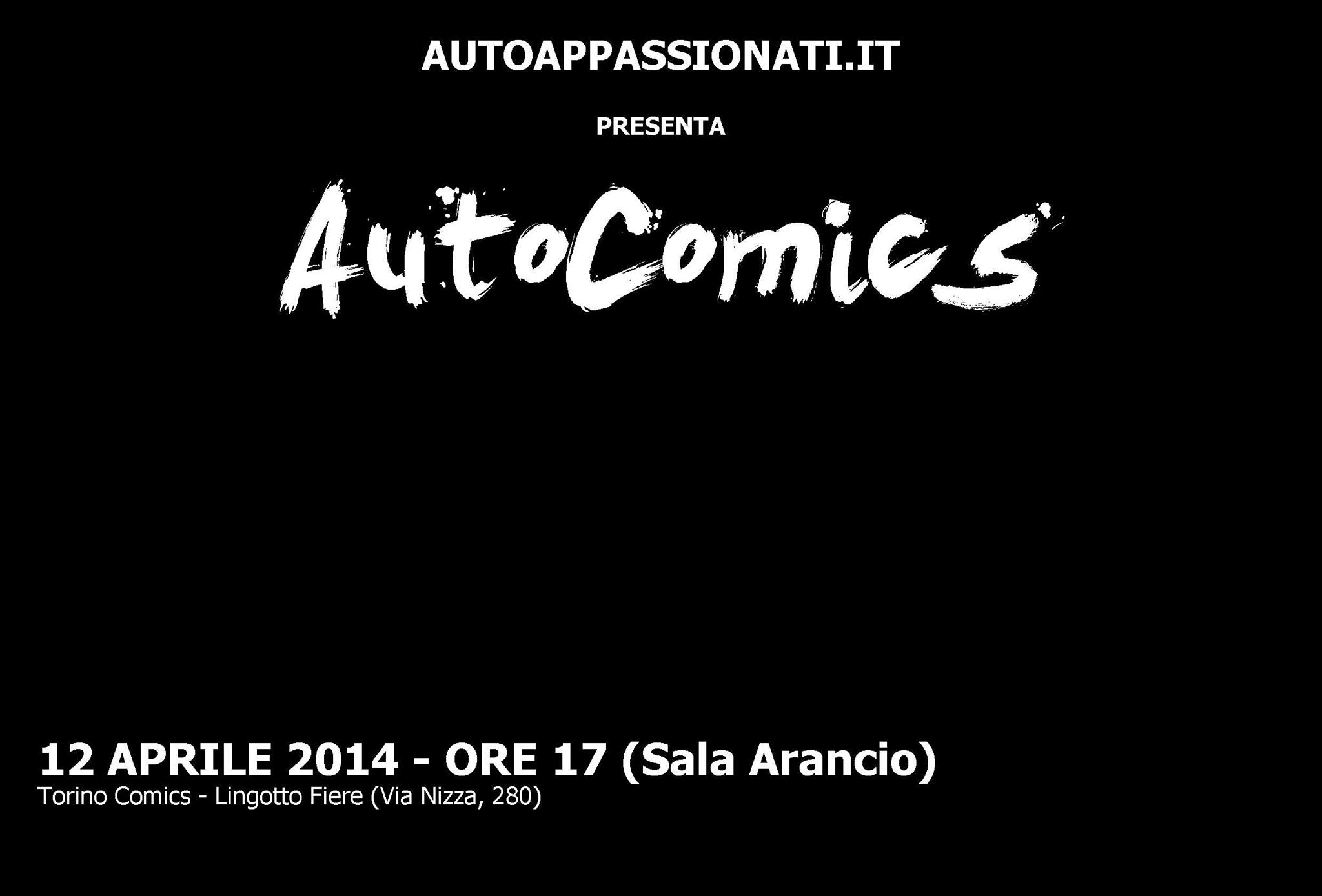 Torino Comics 2014: debutta #AutoComics, il mondo dell’auto a fumetti