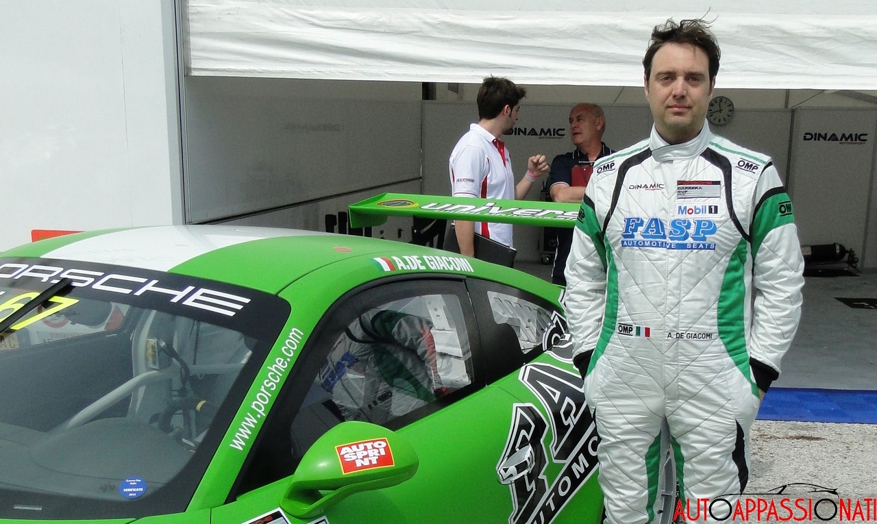 Porsche Carrera Cup Italia 2014: intervista ad Alex De Giacomi dominatore della Michelin Cup a Misano