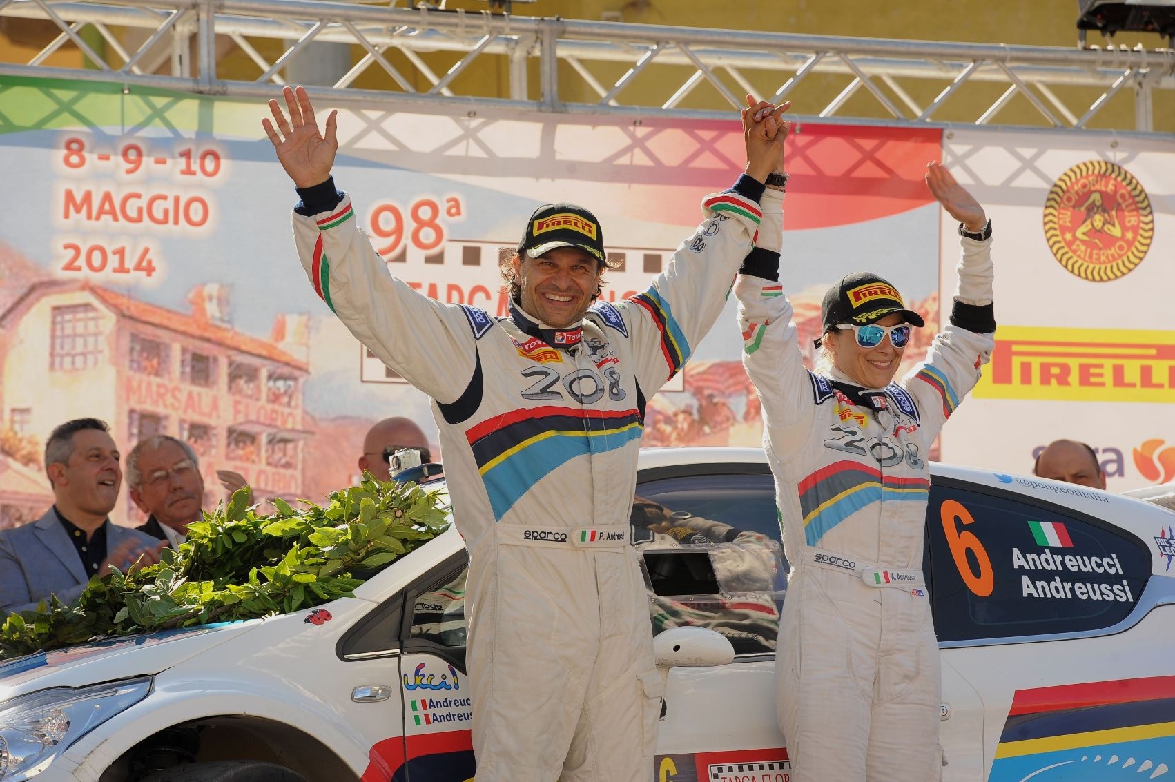 CIR – Paolo Andreucci vince il rally Targa Florio 2014