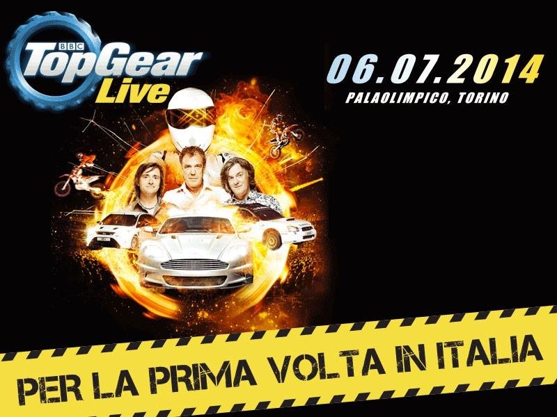 TOP GEAR LIVE: arriva in Italia il tour del celebre programma televisivo