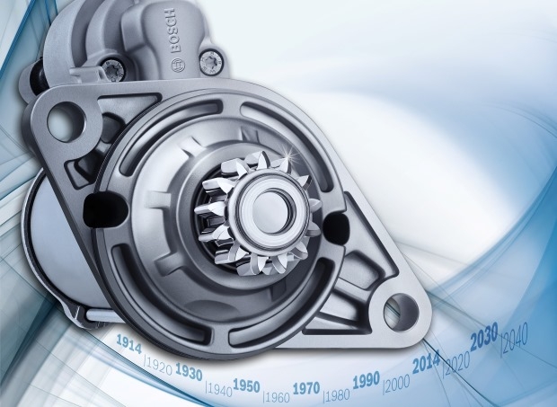 Tecnica Bosch: i motorini di avviamento compiono 100 anni
