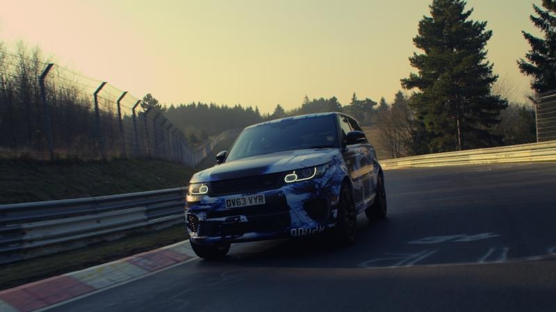 Range Rover Sport SVR: è record al Nürburgring  [Video]