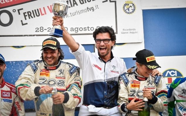 Paolo Andreucci è per l’ottava volta Campione Italiano Rally su Peugeot 208 T16