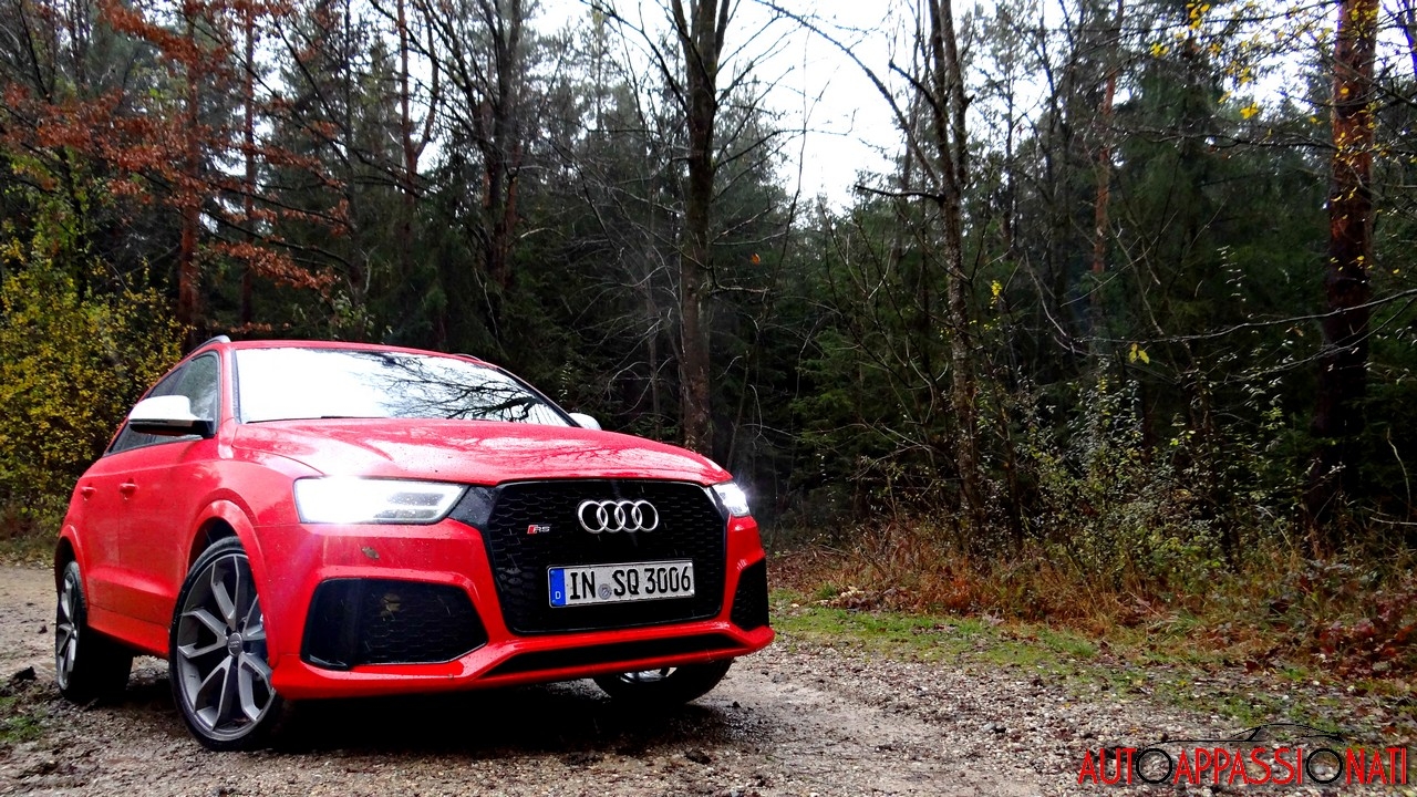 Nuova Audi RS Q3 2015: prova su strada in anteprima
