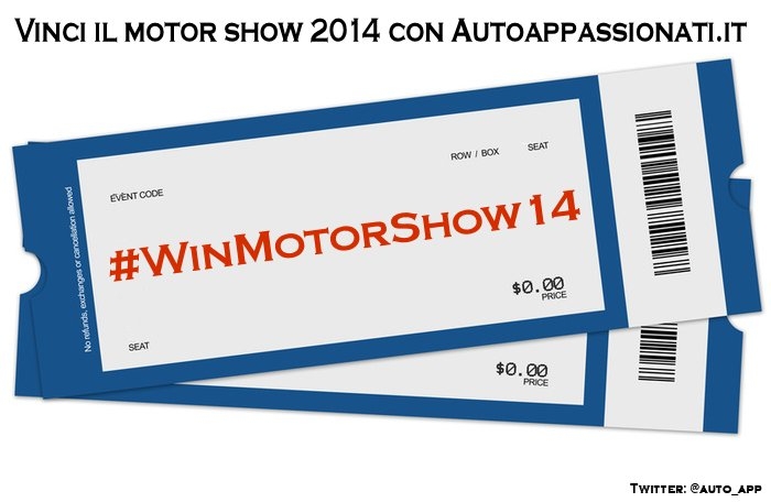 Vinci il Motor Show 2014 con Autoappassionati.it