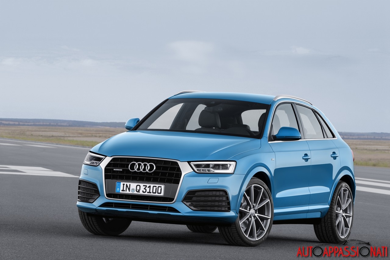 Audi Q3 2015: prezzi listino e informazioni