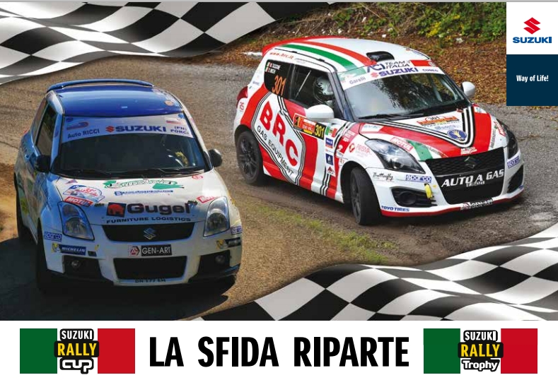 Suzuki Rally Cup e Suzuki Rally Trophy 2015: tutte le informazioni