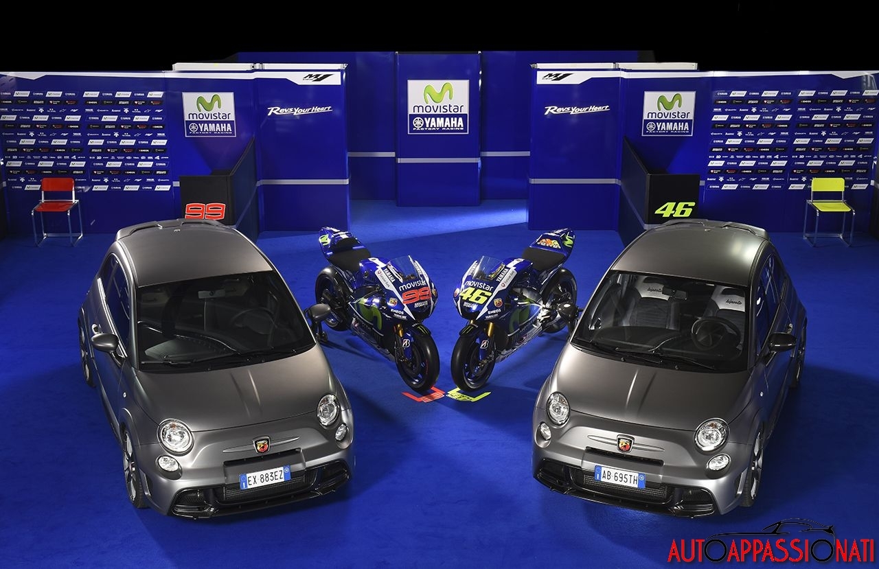 Abarth Official Sponsor del Team Yamaha nel Mondiale MotoGP 2015