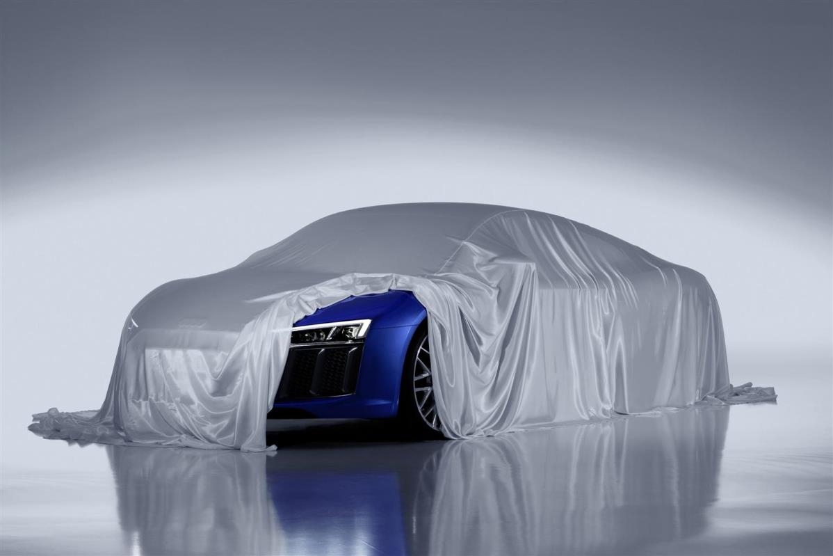 Audi rivela i gruppi ottici laser per la nuova R8