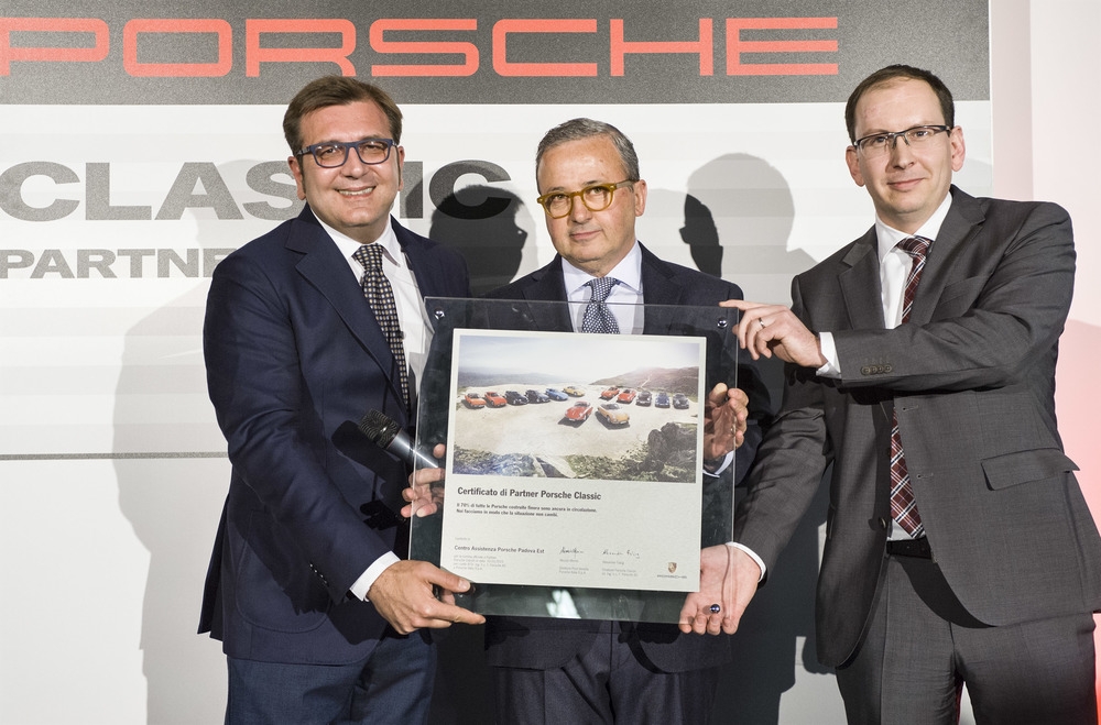 Partner Porsche Classic in Italia, si raddoppia. Nuovo centro a Padova.