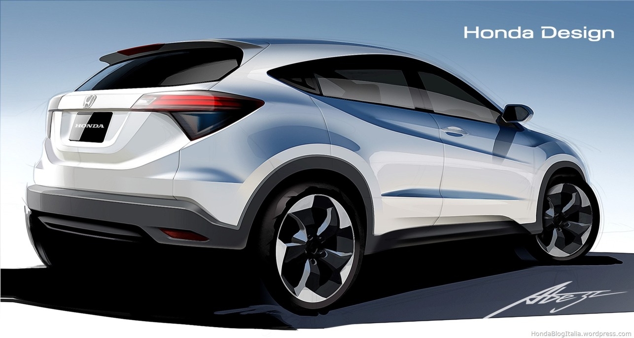 Nuovo Honda HR-V: il SUV prende forma