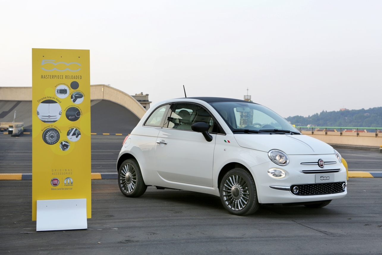 Nuova Fiat 500: le personalizzazioni Mopar