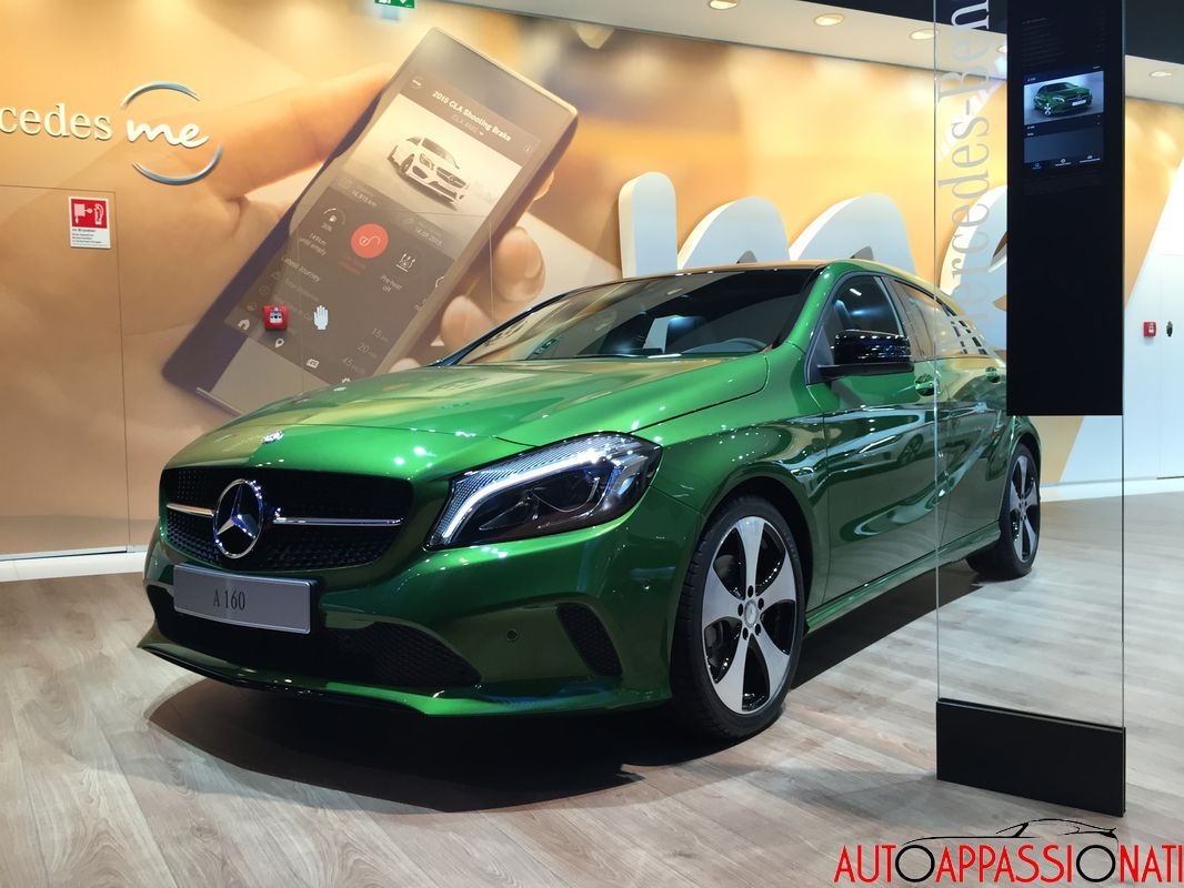 Salone di Francoforte 2015: Mercedes Classe A restyling