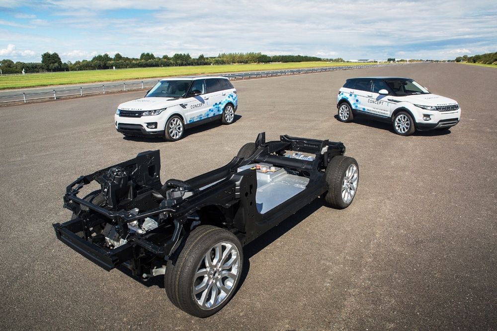 Tecnica: Jaguar e Land Rover tra ibrido, “bolle d’aria” e materiali innovativi
