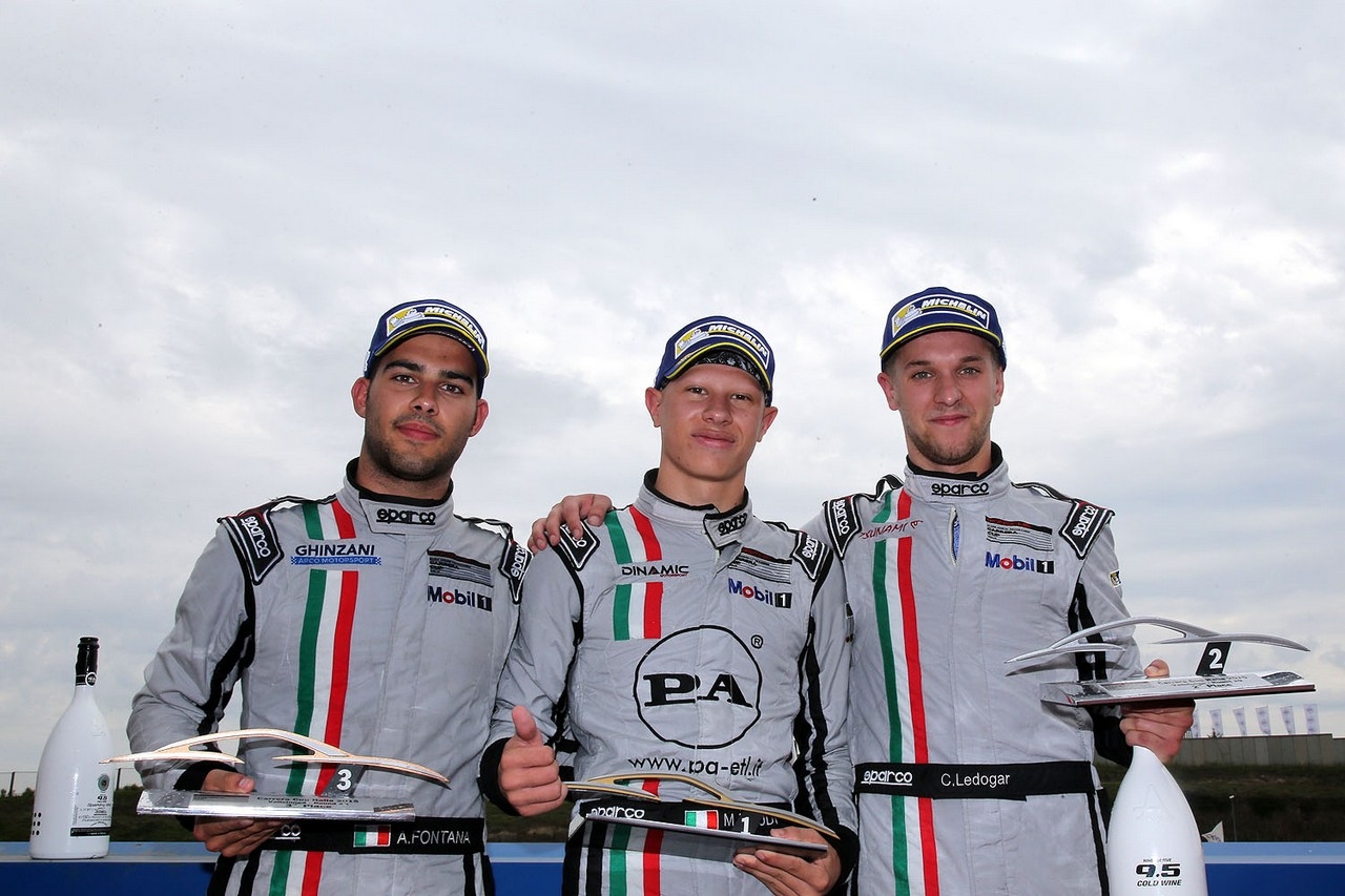 Carrera Cup Italia: il giovanissimo Drudi vince Gara 2 a Vallelunga