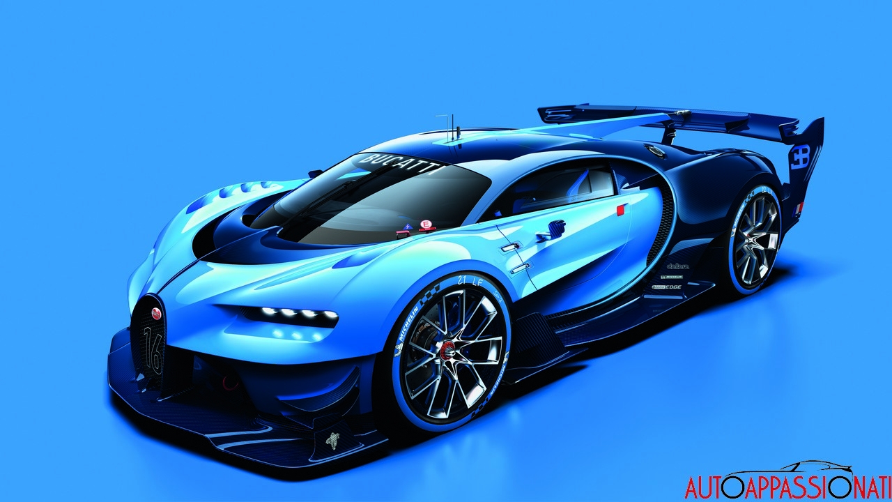 Una Bugatti virtuale al Salone di  Francoforte: sarà presentata la Vision Gran Turismo
