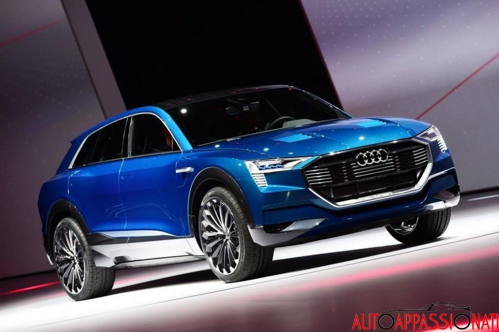 Salone di Francoforte 2015: Audi e-tron quattro concept