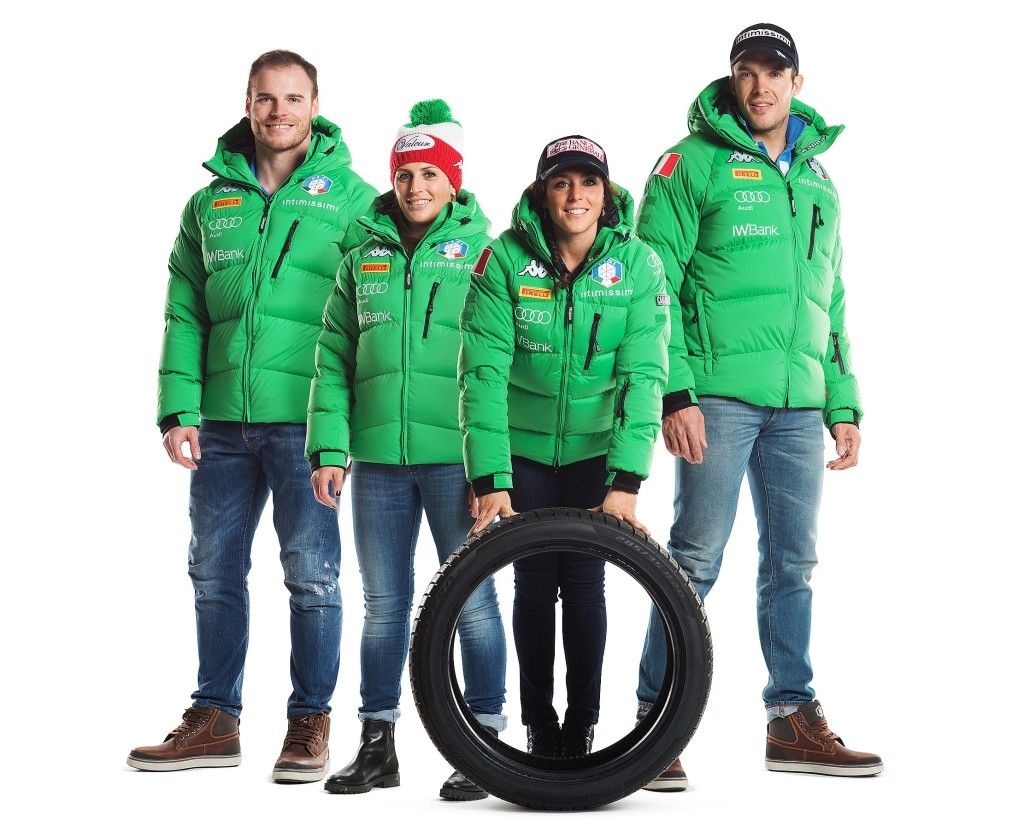 Pirelli sponsor della Nazionale italiana di sci alpino