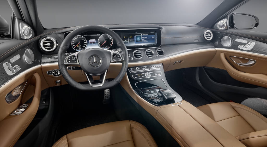Nuova Mercedes-Benz Classe E 2016: svelati gli interni
