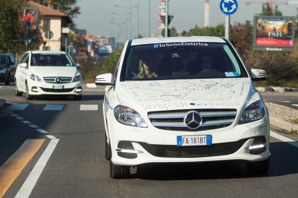 Mercedes #IoSonoElettrica Tour si conclude al Museo dell’Automobile di Torino
