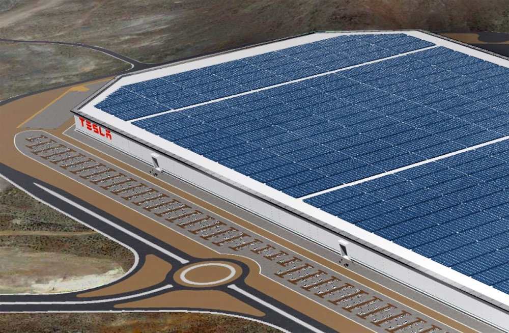 Tesla Gigafactory: raddoppierà la disponibilità mondiale di batterie al litio