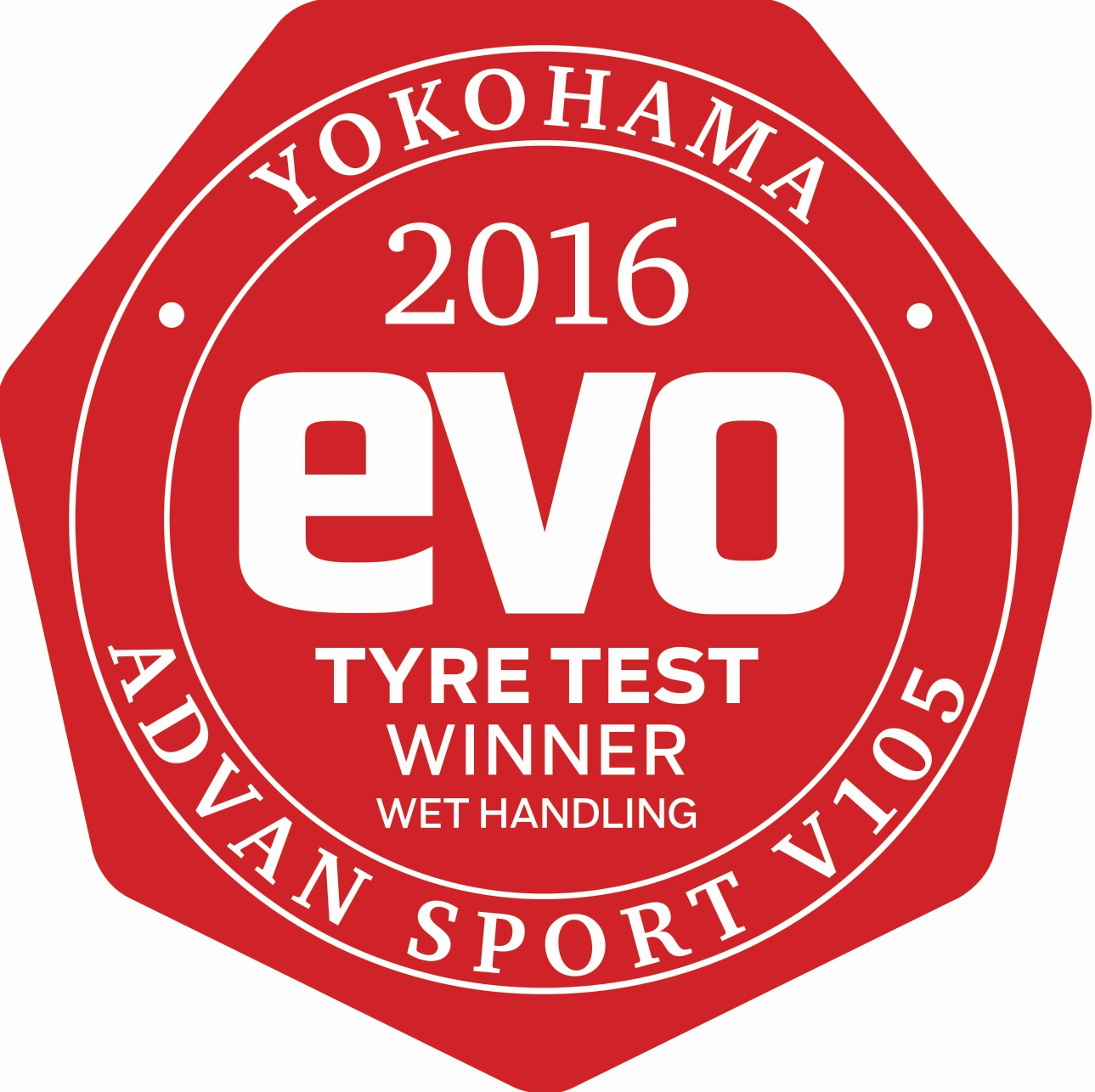 Yokohama Advan Sport V105 sul podio del test di EVO