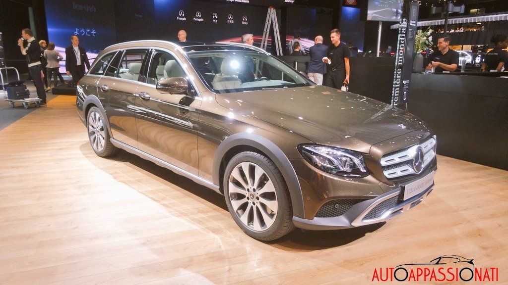 Mercedes-Benz Classe E All-Terrain | Salone di Parigi 2016 [LIVE]